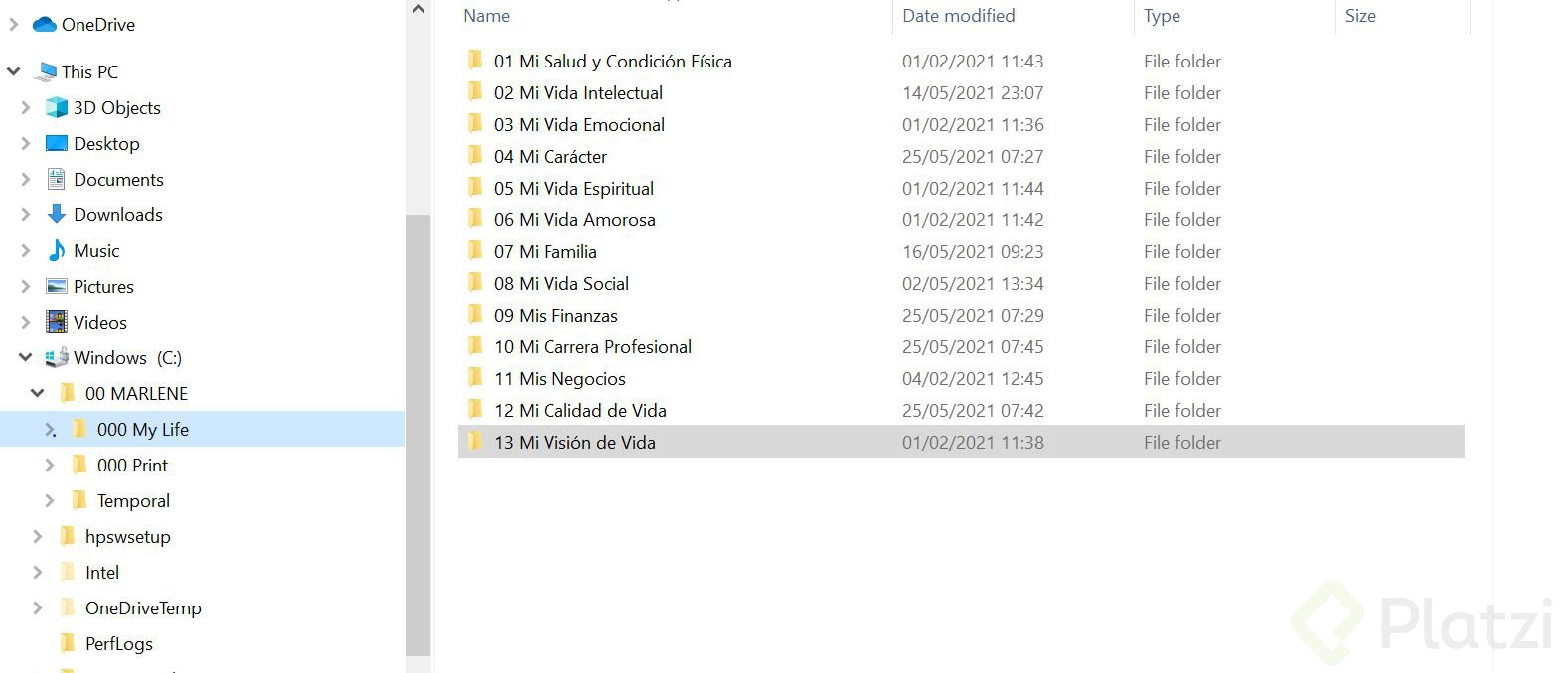 Cómo clasificar y nombrar mis documentos Platzi